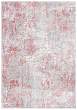 Safavieh Meadow 500 4'-0" x 6'-0" Rug in Grey / Pink