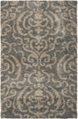 Safavieh Florida Shag 3'-3" x 5'-3" Rug in Grey / Beige