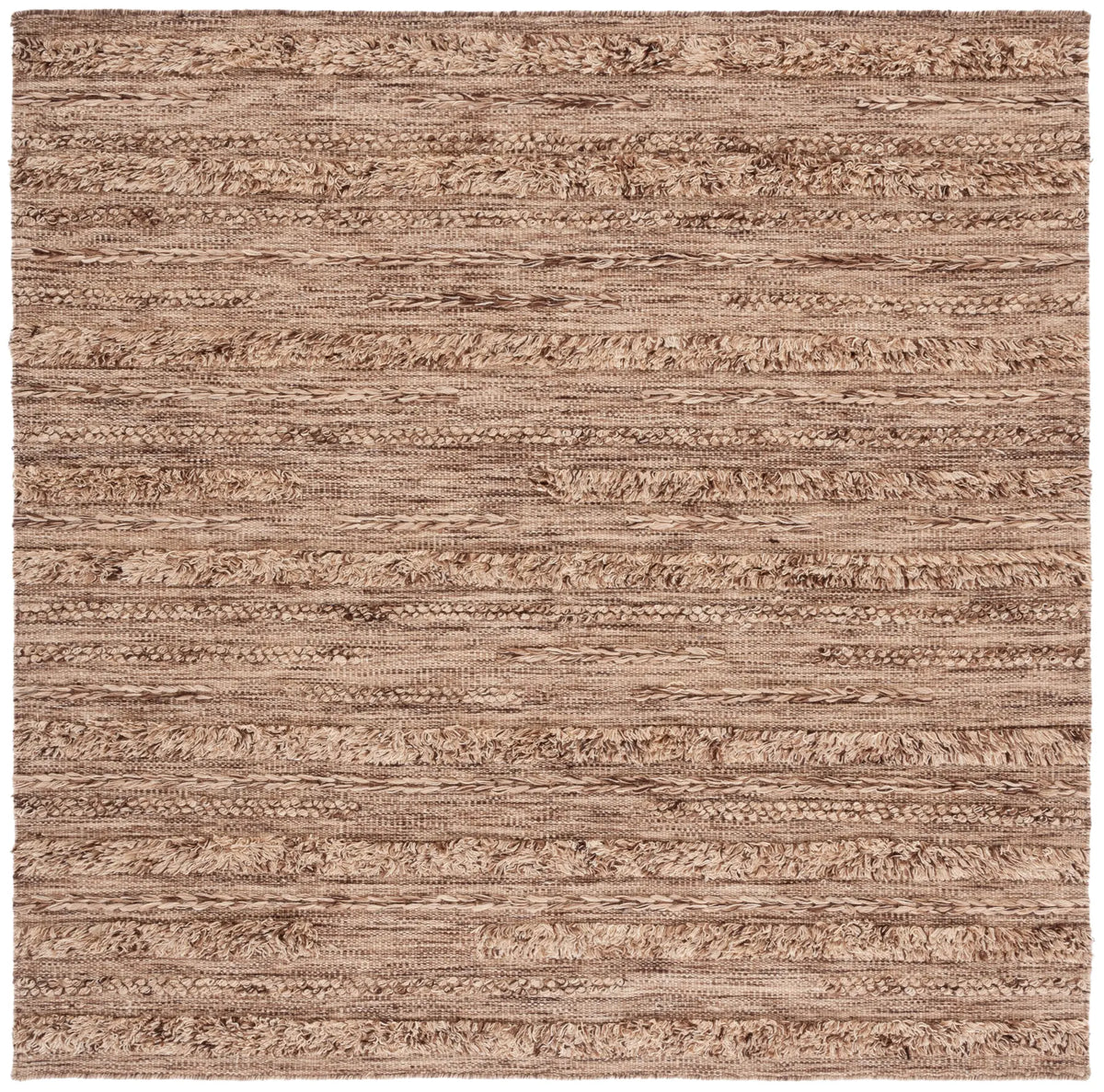 Safavieh Vermont 6'-0" x 6'-0" Rug in Brown / Beige