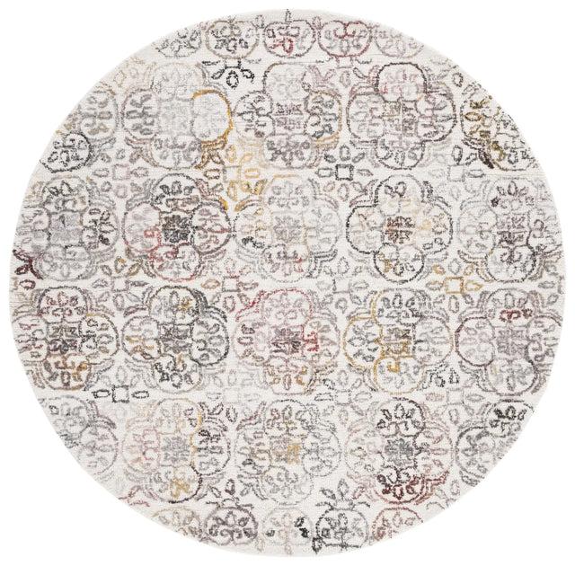 Safavieh Metro 6'-0" x 6'-0" Rug in Ivory / Red