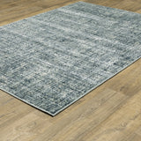 Oriental Weavers Sphinx Branson Br13A Blue/ Blue Rugs - angle detail
