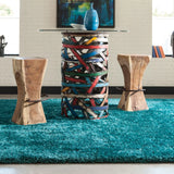 Oriental Weavers Sphinx Cosmo 81104 Teal / Teal Rugs - room scene