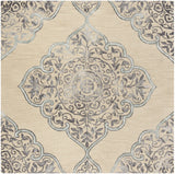 Safavieh Dip Dye 7'-0" x 7'-0" Rug in Beige / Blue