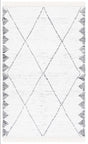 Safavieh Casablanca 4'-0" x 6'-0" Rug in Ivory / Black