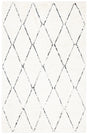 Safavieh Natura 4'-0" x 6'-0" Rug in Ivory / Black