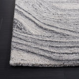 Safavieh Abstract 4'-0" x 6'-0" Rug in Dark Grey / Black
