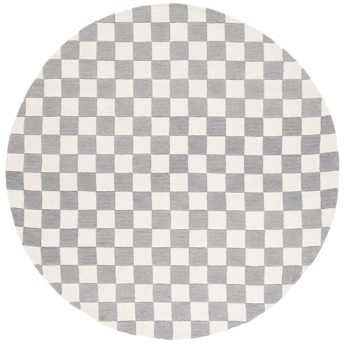 Safavieh Martha Stewart 6'-0" x 6'-0" Rug in Grey / Ivory