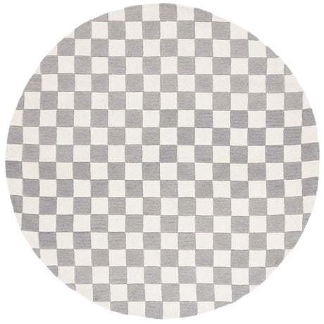 Safavieh Martha Stewart 6'-0" x 6'-0" Rug in Grey / Ivory