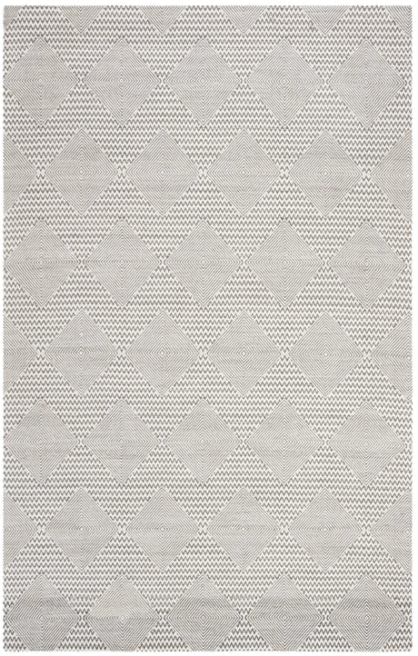 Safavieh Marbella 4'-0" x 6'-0" Rug in Dark Grey / Ivory