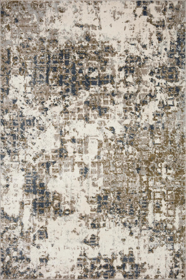 Loloi Spirit Spi-01 Pewter/Olive Rugs - main flat