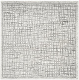 Safavieh Adirondack 6'-0" x 6'-0" Rug in Silver / Ivory