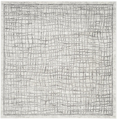 Safavieh Adirondack 6'-0" x 6'-0" Rug in Silver / Ivory