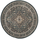 Safavieh Lyndhurst 5'-3" x 5'-3" Rug in Teal / Grey