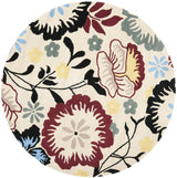 Safavieh Soho 6'-0" x 6'-0" Rug in Ivory / Multi