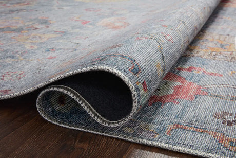 Loloi Elysium Ely-04 Denim/Multi Rug - pile height