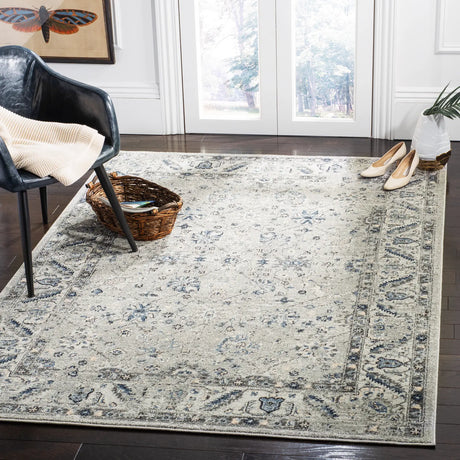 Safavieh Charleston 4'-0" x 6'-0" Rug in Grey / Dark Grey