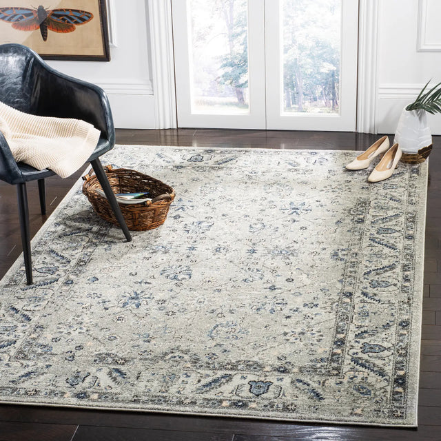 Safavieh Charleston 4'-0" x 6'-0" Rug in Grey / Dark Grey