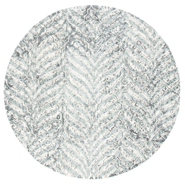Safavieh Restoration Vintage 6'-0" x 6'-0" Rug in Ivory / Sage