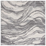 Safavieh Tulum 6'-7" x 6'-7" Rug in Ivory / Grey