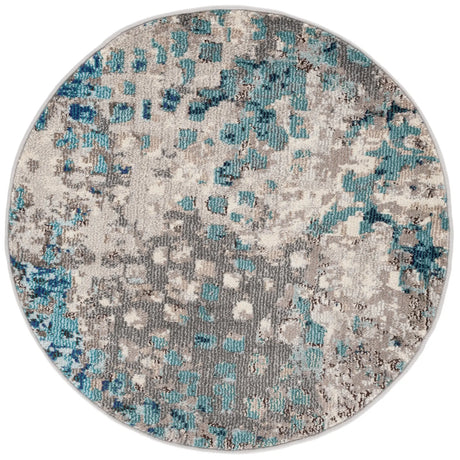 Safavieh Madison 3'-0" x 3'-0" Rug in Grey / Blue