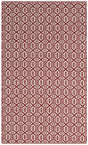 Safavieh Montauk 3'-0" x 5'-0" Rug in Ivory / Red