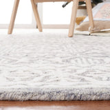 Safavieh Metro 4'-0" x 6'-0" Rug in Dark Grey / Ivory