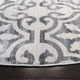 Safavieh Martha Stewart Isabella 6'-7" x 6'-7" Rug in Grey / Ivory