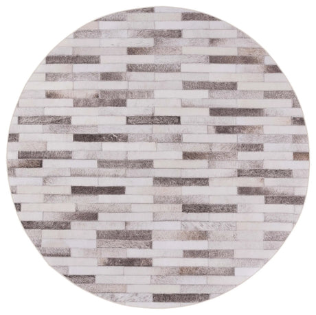 Safavieh Faux Hide 6'-0" x 6'-0" Rug in Beige / Brown