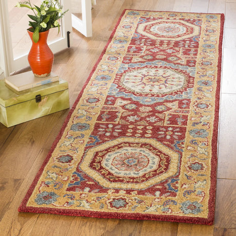 Safavieh Antiquity 2'-3" x 8'-0" Rug in Red / Orange