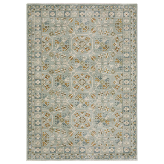 Oriental Weavers Sphinx Maeve MAE14 Grey Rugs - main flat