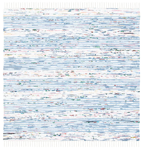 Safavieh Montauk 6'-0" x 6'-0" Rug in Blue / Ivory