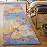 Safavieh Metro 2'-3" x 9'-0" Rug in Grey / Yellow