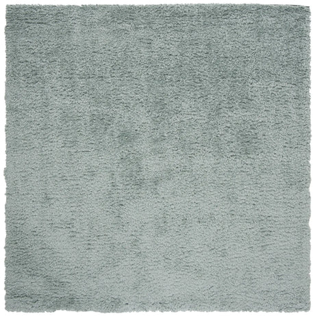 Safavieh Madrid Shag 200 6'-7" x 6'-7" Rug in Aqua