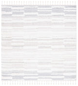 Safavieh Moroccan Tassel Shag 6'-7" x 6'-7" Rug in Beige / Ivory