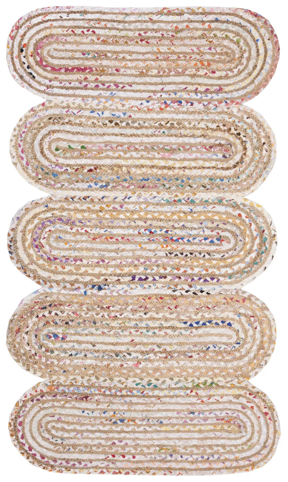 Safavieh Cape Cod 3'-0" x 5'-0" Rug in Ivory / Multi