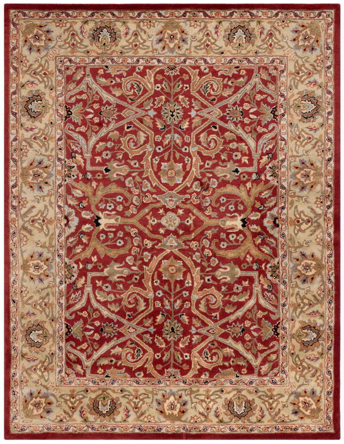 Safavieh Heritage 9'-6" x 13'-6" Rug in Red / Gold