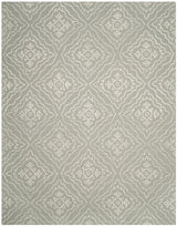 Safavieh Manchester 8'-0" x 10'-0" Rug in Slate / Ivory
