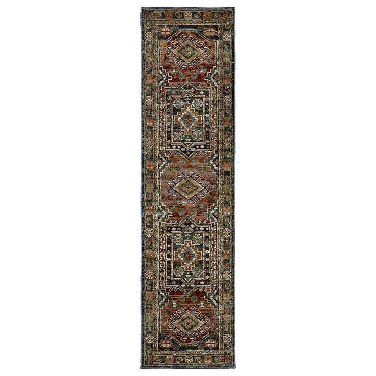 Oriental Weavers Sphinx Andorra 2442A Blue/Multi Rugs - runner