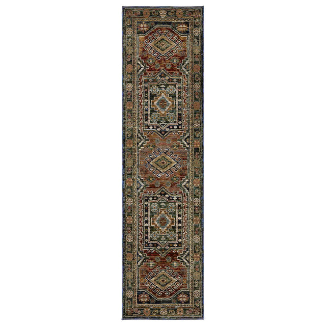 Oriental Weavers Sphinx Andorra 2442A Blue/Multi Rugs - runner