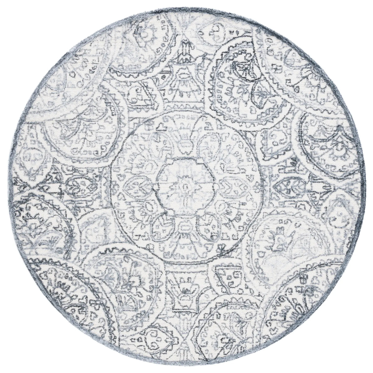 Safavieh Metro 6'-0" x 6'-0" Rug in Ivory / Grey