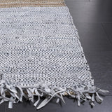 Safavieh Vintage Leather 4'-0" x 6'-0" Rug in Grey / Beige