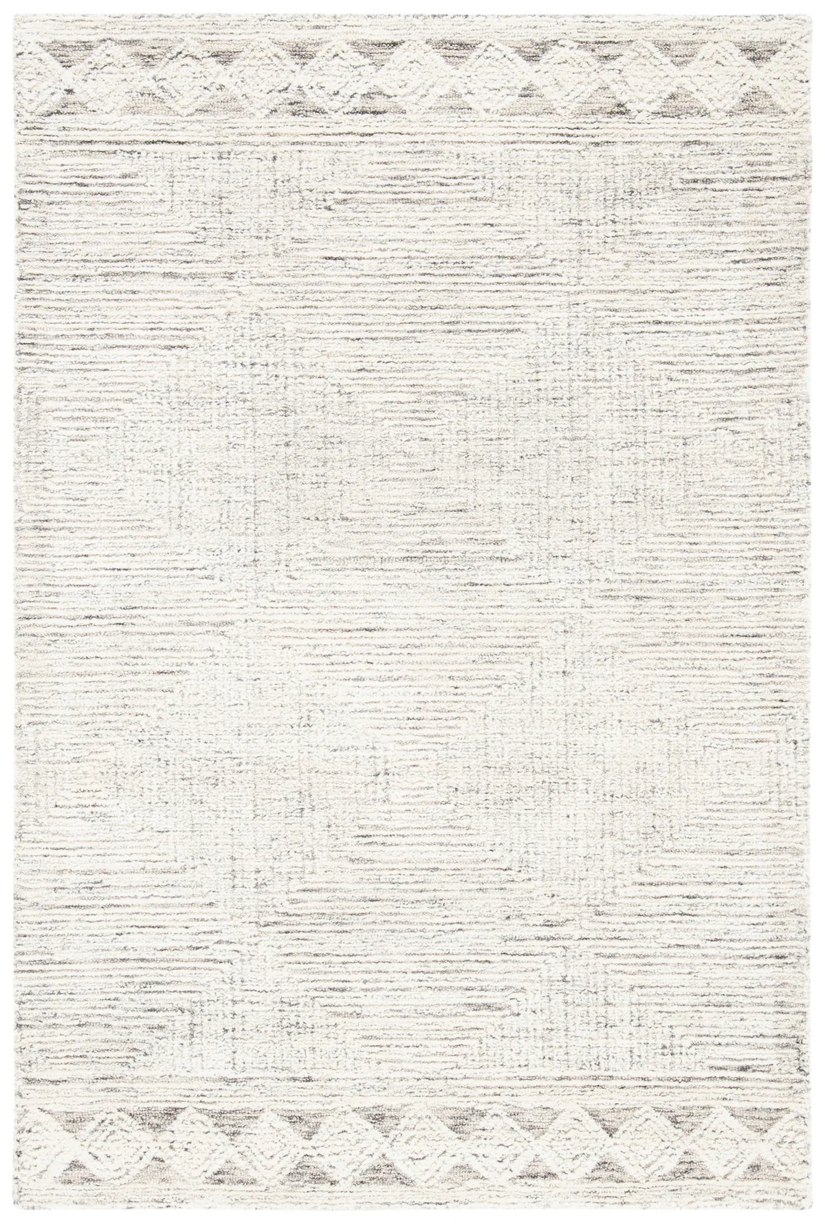 Safavieh Abstract 3'-0" x 5'-0" Rug in Ivory / Grey