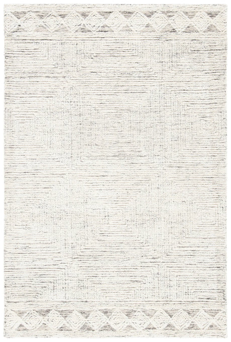 Safavieh Abstract 3'-0" x 5'-0" Rug in Ivory / Grey