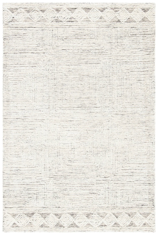 Safavieh Abstract 3'-0" x 5'-0" Rug in Ivory / Grey