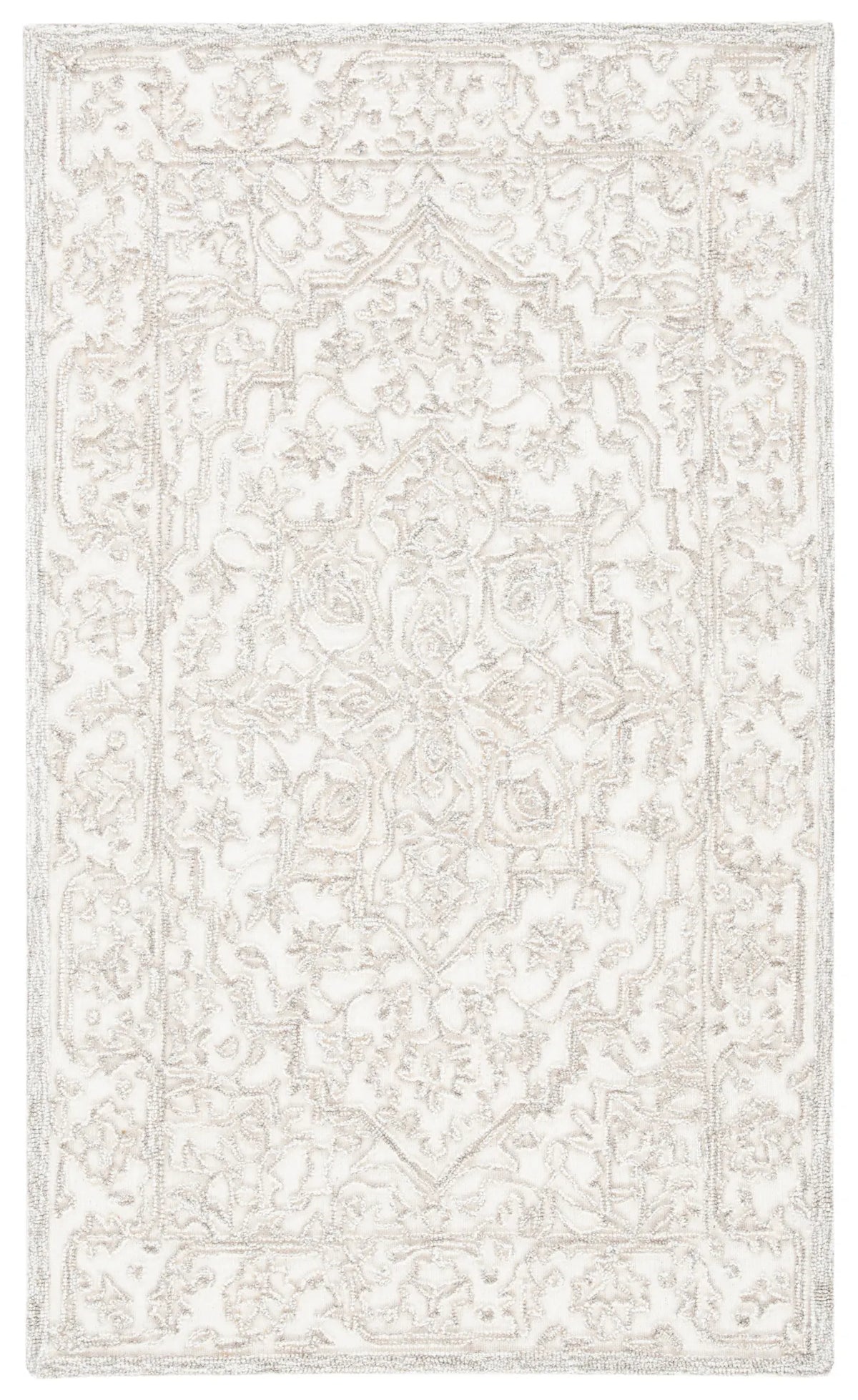 Safavieh Trace 3'-0" x 5'-0" Rug in Ivory / Natural