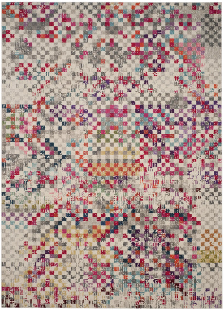 Safavieh Monaco 10'-0" x 14'-0" Rug in Grey / Multi