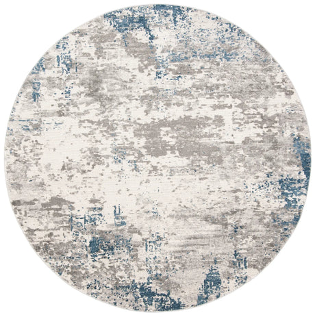 Safavieh Invista 6'-7" x 6'-7" Rug in Grey / Blue