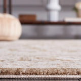 Safavieh Willow 4'-0" x 6'-0" Rug in Light Brown / Ivory