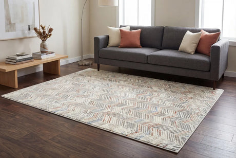 Dynamic Rugs Zen 8342 Grey/Multi Rugs - Room