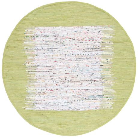 Safavieh Montauk 6'-0" x 6'-0" Rug in Ivory / Sea Green